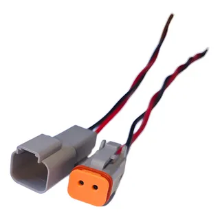 [3E3364] CONECTOR DEUTSCH 2 PINES MACHO